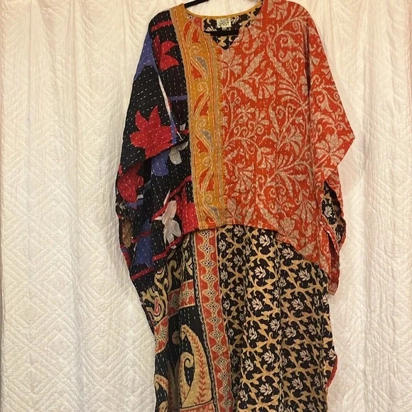 NWT Jaded Gypsy Kantha Hi Low Tunic Top - Picture 3 of 8